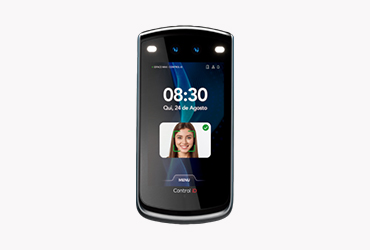 Leitor facial iDFace Max da Control iD para controle de acesso