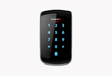 Teclado de controle de acesso por senha iDTouch da Control iD