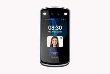 Relógio de ponto facial iDFace Max da Control iD