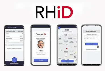 Software de ponto mobile RHiD da Control iD