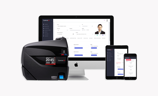 Software de controle de ponto RHiD da Control iD
